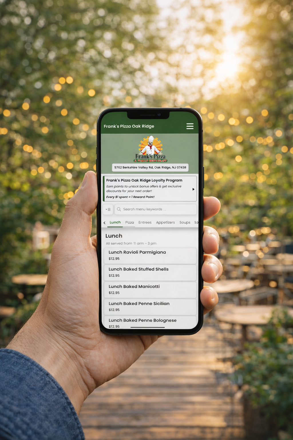 Branded mobile app and ordering
